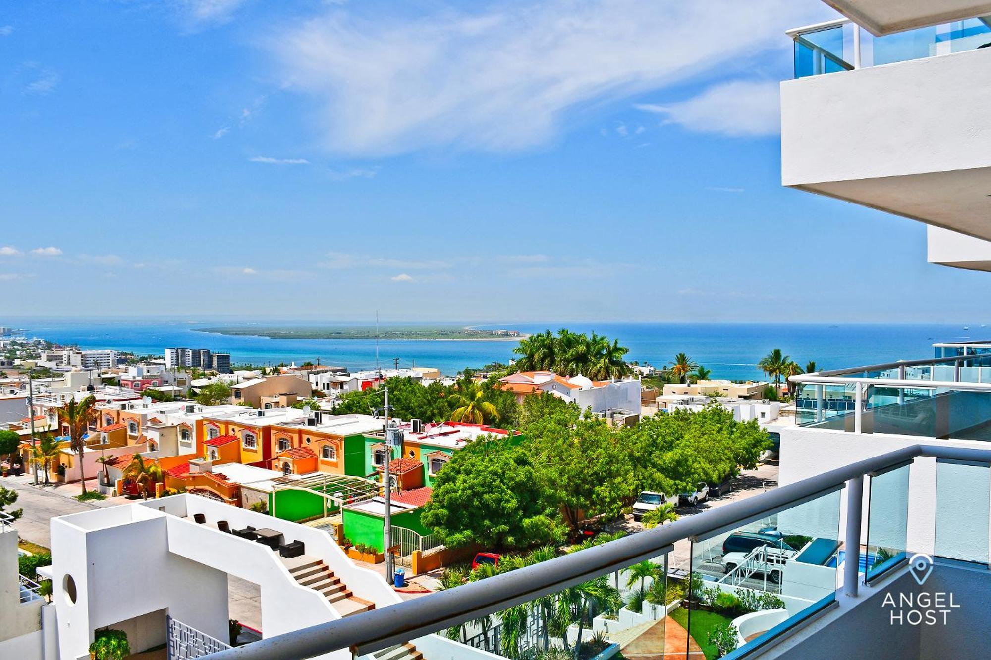 Oceanview Living Space & Balcony With Fiberoptic Wifi! La Paz Exterior foto