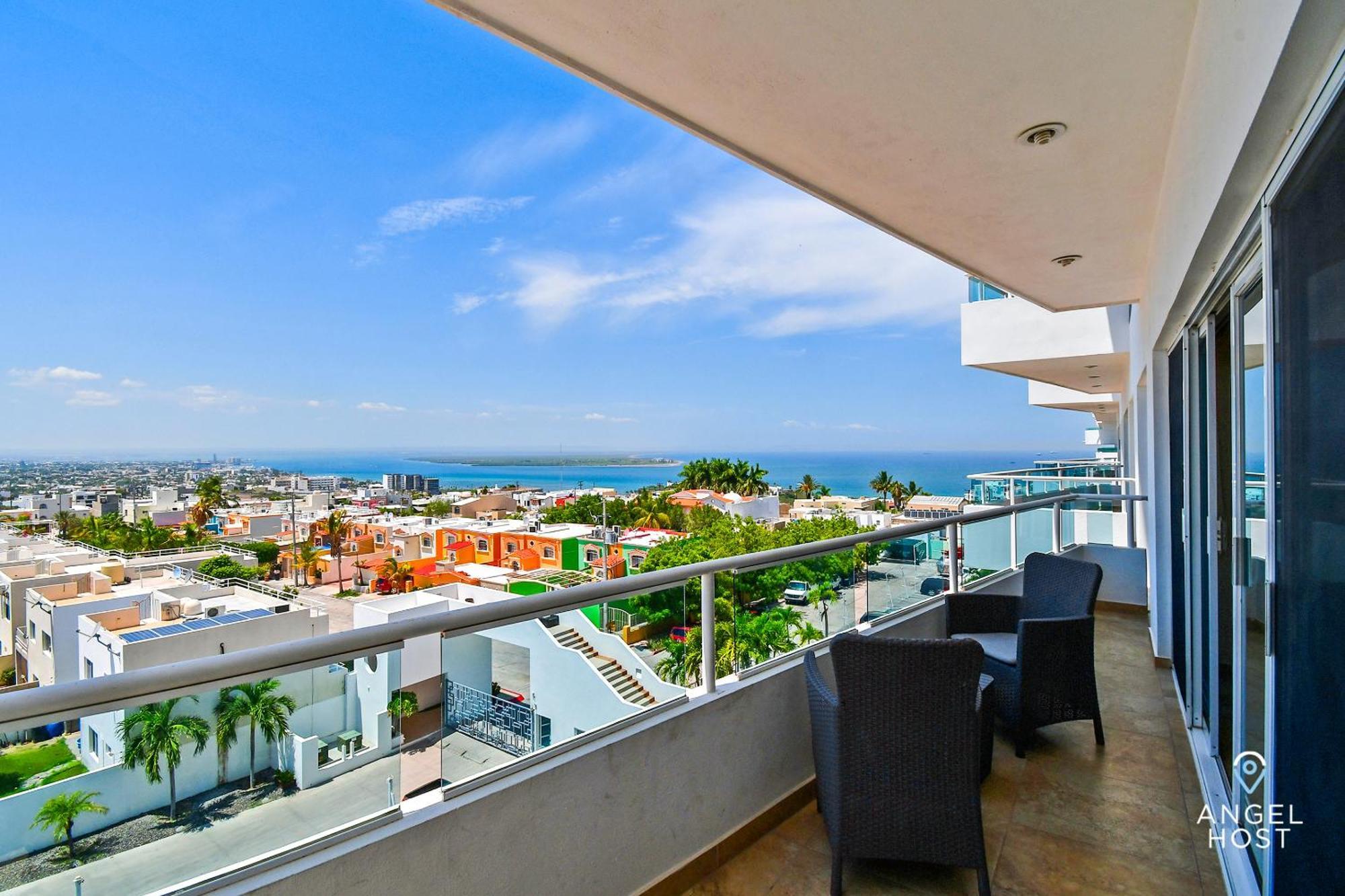 Oceanview Living Space & Balcony With Fiberoptic Wifi! La Paz Exterior foto