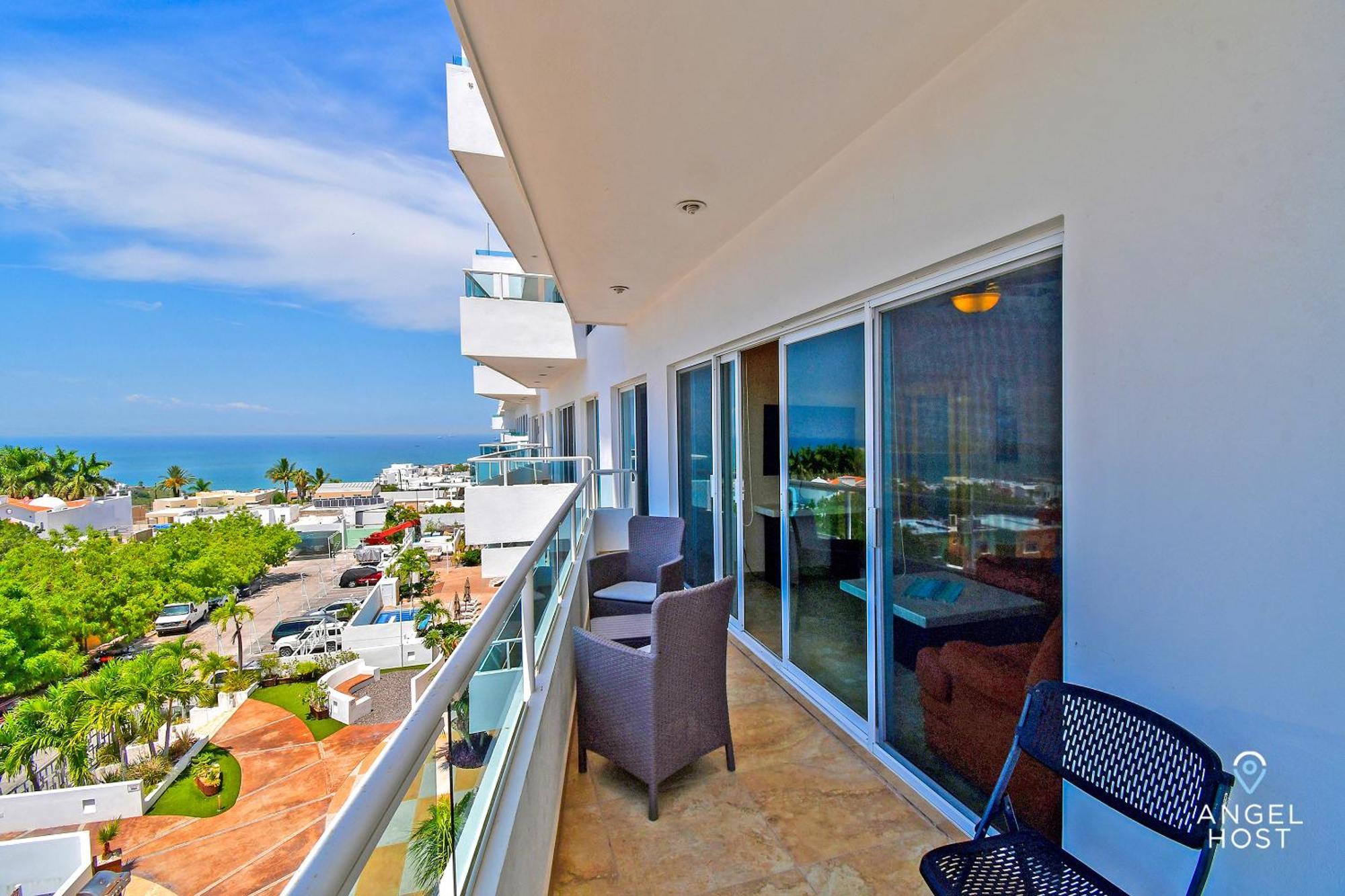 Oceanview Living Space & Balcony With Fiberoptic Wifi! La Paz Exterior foto